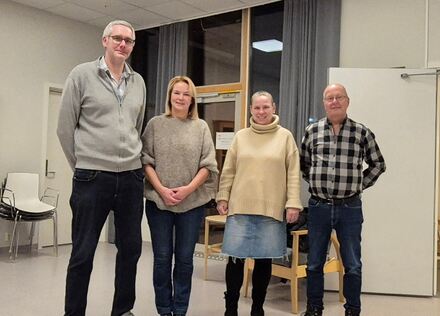 Fire medlemmer i pårørendeutvalget