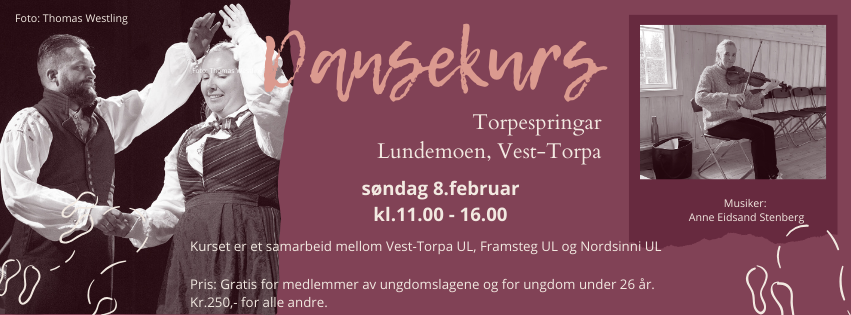 Kurs i sprindans frå Torpa