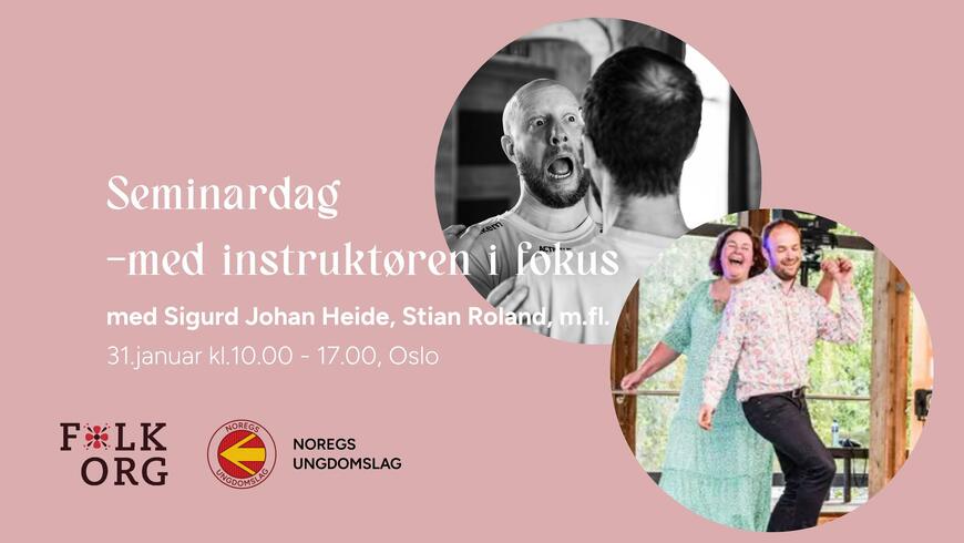 Seminardag under Dans Dans Dans; med instruktøren i fokus