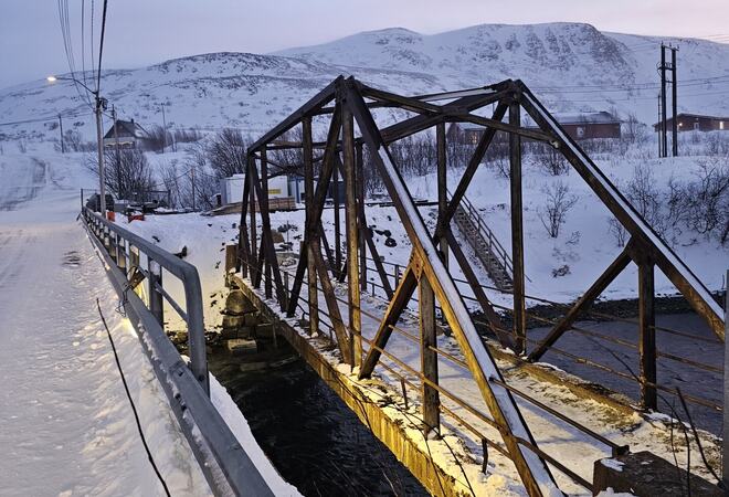 På bilde. Strømmen bru. Foto: Trond Henriksen.