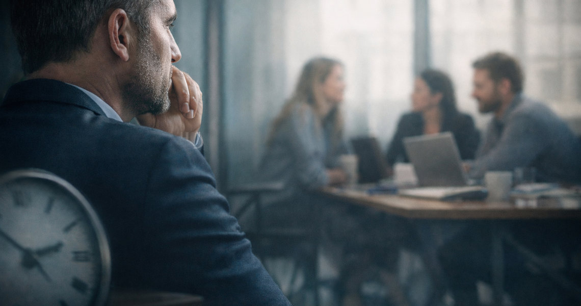Når tydelighet utsettes, forsvinner lederkapasitet – og resten av teamet merker det først.