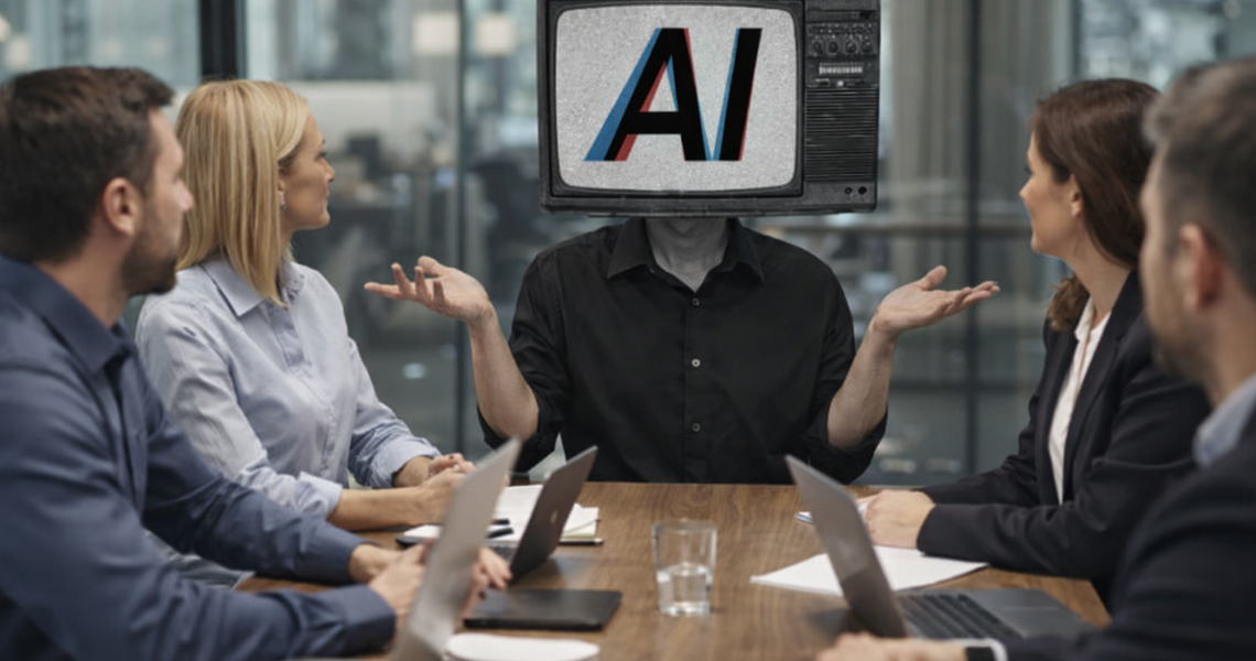 Når ledere sender AI i møtet for seg, kan innsikt, eierskap og dømmekraft gå tapt. (Foto: Istock.com)