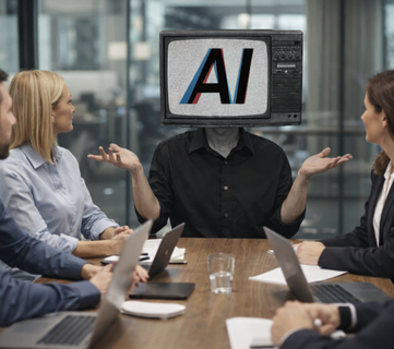 Når ledere sender AI i møtet for seg, kan innsikt, eierskap og dømmekraft gå tapt. (Foto: Istock.com) Når ledere sender AI i møtet for seg, kan innsikt, eierskap og dømmekraft gå tapt. (Foto: Istock.com)