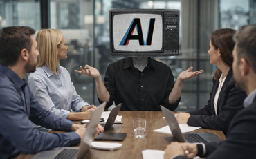 Når ledere sender AI i møtet for seg, kan innsikt, eierskap og dømmekraft gå tapt. (Foto: Istock.com) Når ledere sender AI i møtet for seg, kan innsikt, eierskap og dømmekraft gå tapt. (Foto: Istock.com)