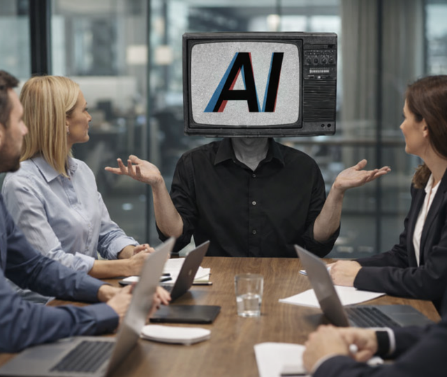 Når ledere sender AI i møtet for seg, kan innsikt, eierskap og dømmekraft gå tapt. (Foto: Istock.com)