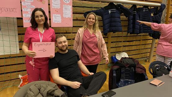 Ansatte ved Kurative helsetjenester.