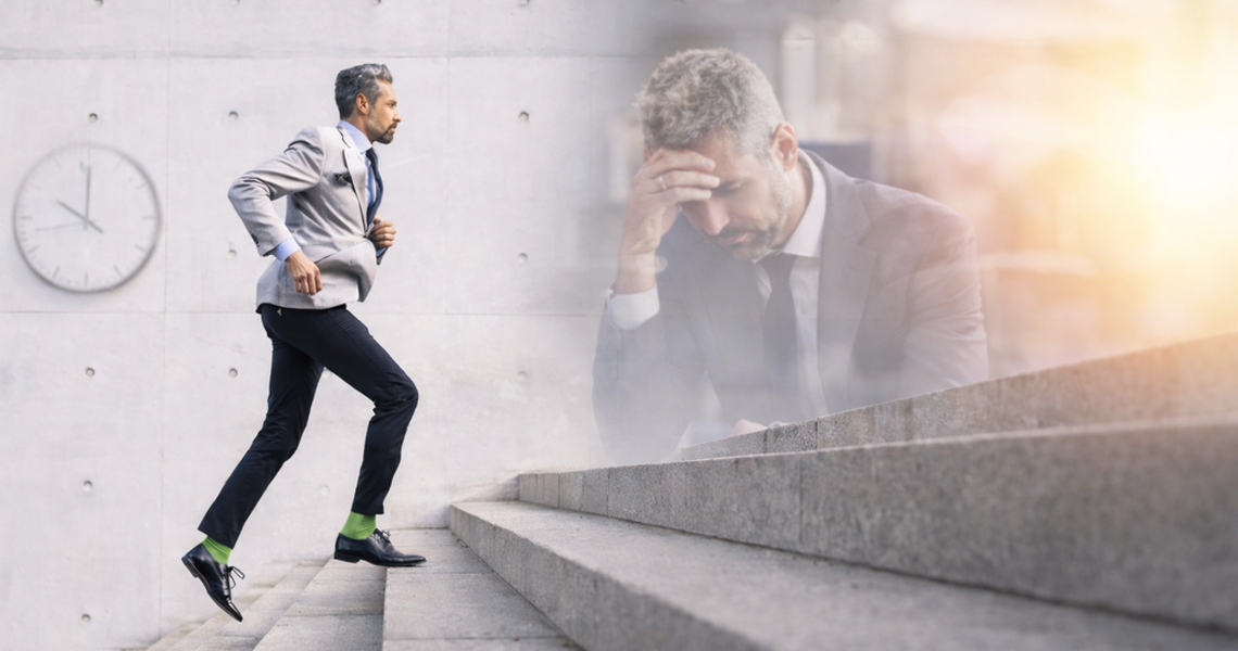 En kort tur i dagslys kan være forskjellen på en leder som holder – og en som tappes over tid. (foto: Istock.com)