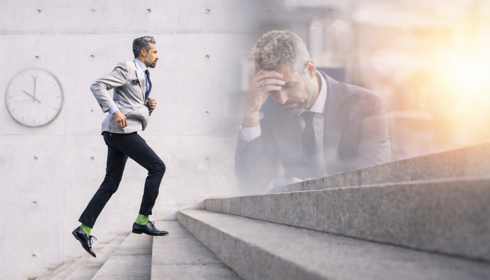 En kort tur i dagslys kan være forskjellen på en leder som holder – og en som tappes over tid. (foto: Istock.com)