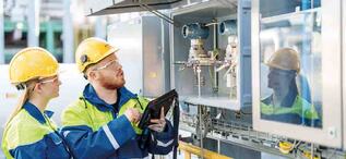 KI kan bidra til å varsle feil før de oppstår (Illustrasjonsfoto: BASF). AI SINTEF