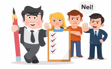 Når ledere er tydelige og rettferdige i vanskelige tildelinger, skaper det mer eierskap enn både belønning og press. (Illustrasjon: Istock.com)