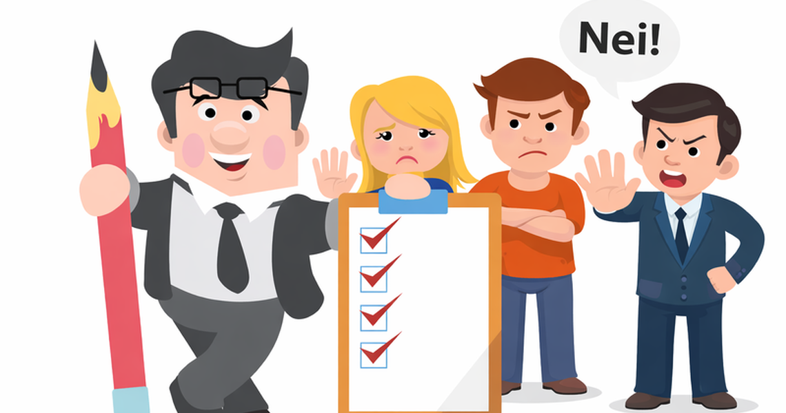 Når ledere er tydelige og rettferdige i vanskelige tildelinger, skaper det mer eierskap enn både belønning og press. (Illustrasjon: Istock.com)