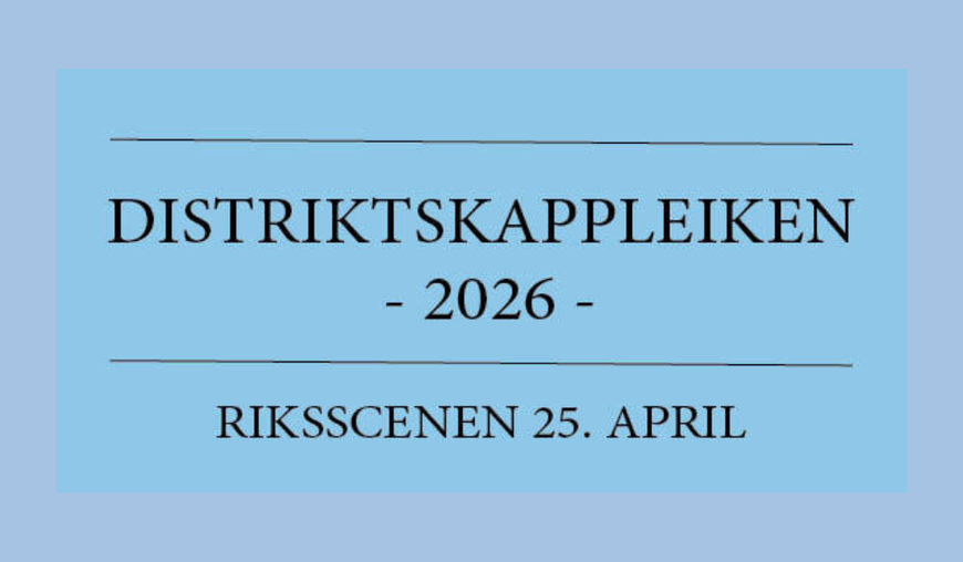 distriktskappleiken 2026