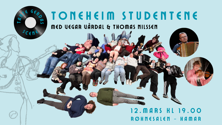 Toneheim studentene med Vegar vårdal og Thomas Nilssen