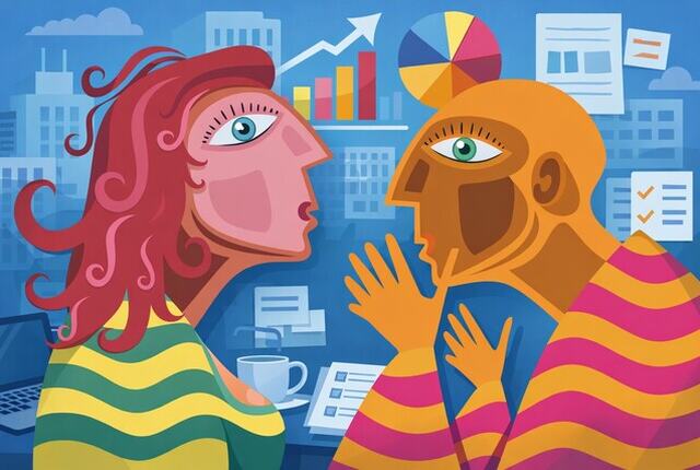 Ansvarskultur bygges ikke gjennom styring alene, den bygges i hvordan du møter medarbeidere i dialog. (Illustrasjon: Istock.com)