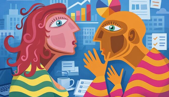 Ansvarskultur bygges ikke gjennom styring alene, den bygges i hvordan du møter medarbeidere i dialog. (Illustrasjon: Istock.com) Ansvarskultur bygges ikke gjennom styring alene, den bygges i hvordan du møter medarbeidere i dialog. (Illustrasjon: Istock.com)