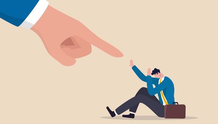 Frykt er en naturlig reaksjon i usikre situasjoner. For ledere avgjør håndteringen av frykt om organisasjonen mobiliserer til handling, eller trekker seg tilbake. (Illustrasjon: Istock)