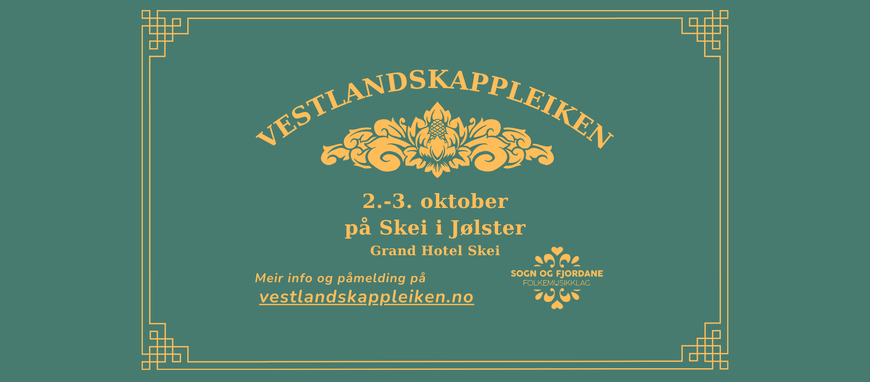 Vestlandskappleiken 2026