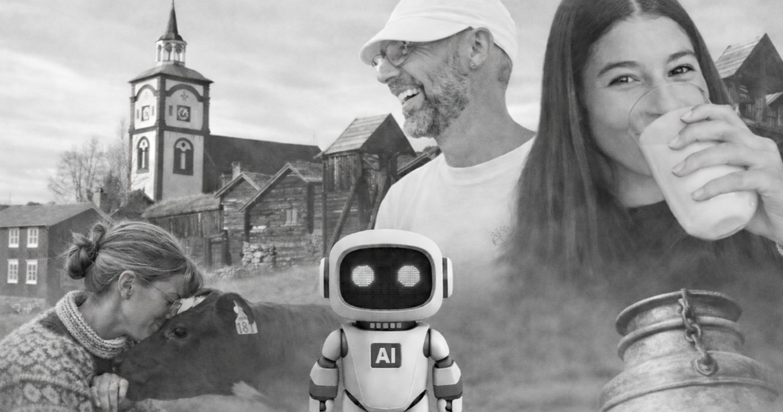 Når AI kan produsere uendelig med innhold, blir menneskelig identitet, kultur og ekte historier stadig viktigere for å skape tillit. (Illustrasjon: Istock.com)