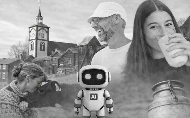 Når AI kan produsere uendelig med innhold, blir menneskelig identitet, kultur og ekte historier stadig viktigere for å skape tillit. (Illustrasjon: Ingar Næss/KI) Når AI kan produsere uendelig med innhold, blir menneskelig identitet, kultur og ekte historier stadig viktigere for å skape tillit. (Illustrasjon: Ingar Næss/KI)