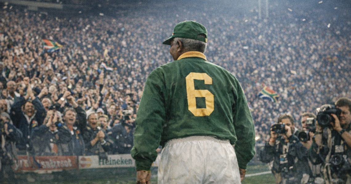 Mandela tok på seg drakten ingen forventet, og viste hva ekte representasjon i ledelse faktisk betyr. (Foto: Ingar Næss, KI)