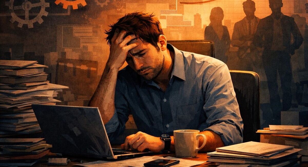 Utbrenthet starter sjelden med for mye arbeid – men med for mye uklarhet, ansvar uten myndighet og systemer som gjør det unødvendig krevende å lykkes.