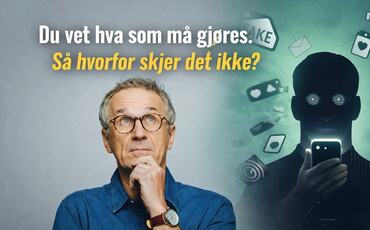 Endringer feiler i hverdagen. Det er vanene dine som avgjør om noe faktisk skjer. (Foto: istock.com)