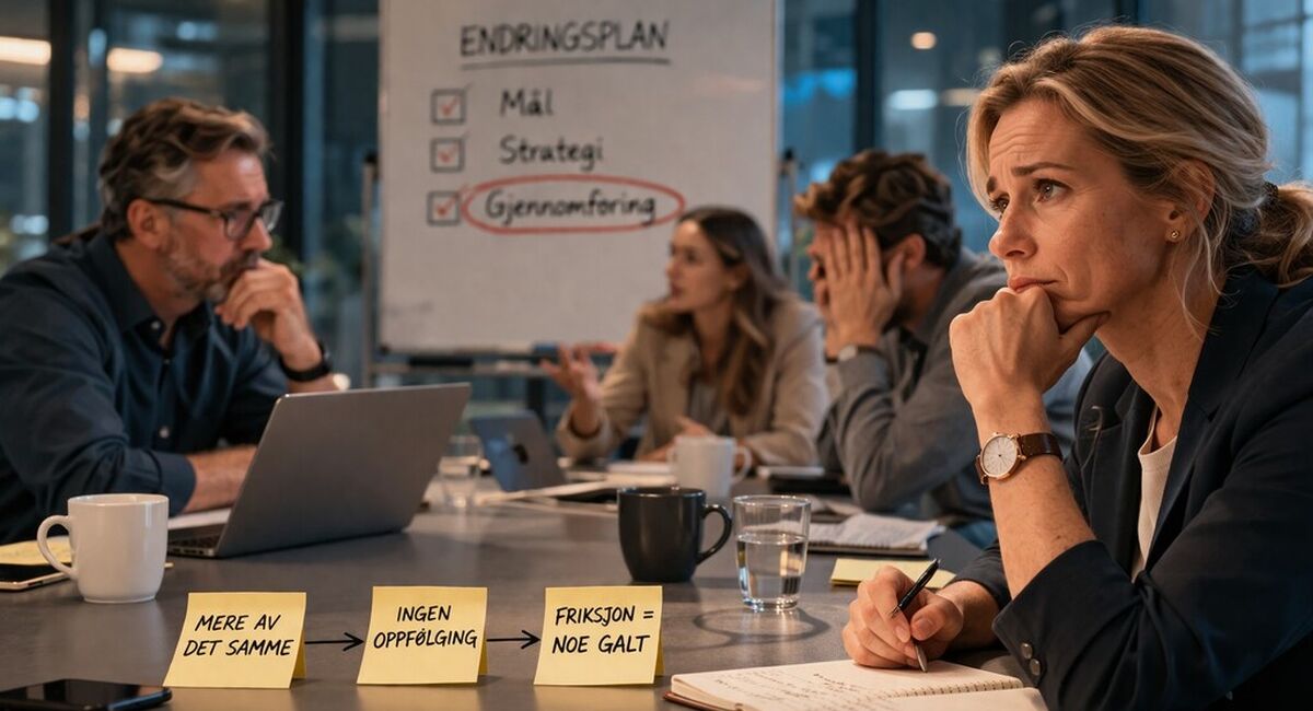 Når alt er avklart, men ingenting skjer. Det er ikke planen som stopper dere. Det er vanene i hverdagen. Når alt er avklart, men ingenting skjer. Det er ikke planen som stopper dere. Det er vanene i hverdagen.