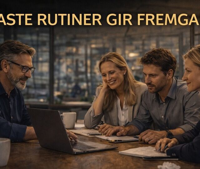 3 grep som gir deg mer energi og bedre ledelse