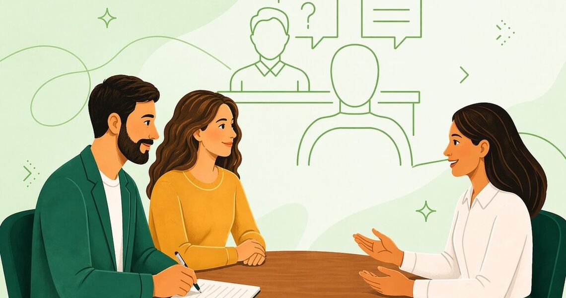 I et lederintervju vurderes du ikke bare på svarene dine – men på hvordan du stiller spørsmål og hva det avslører om din lederforståelse. (illustrasjon: istock.com)