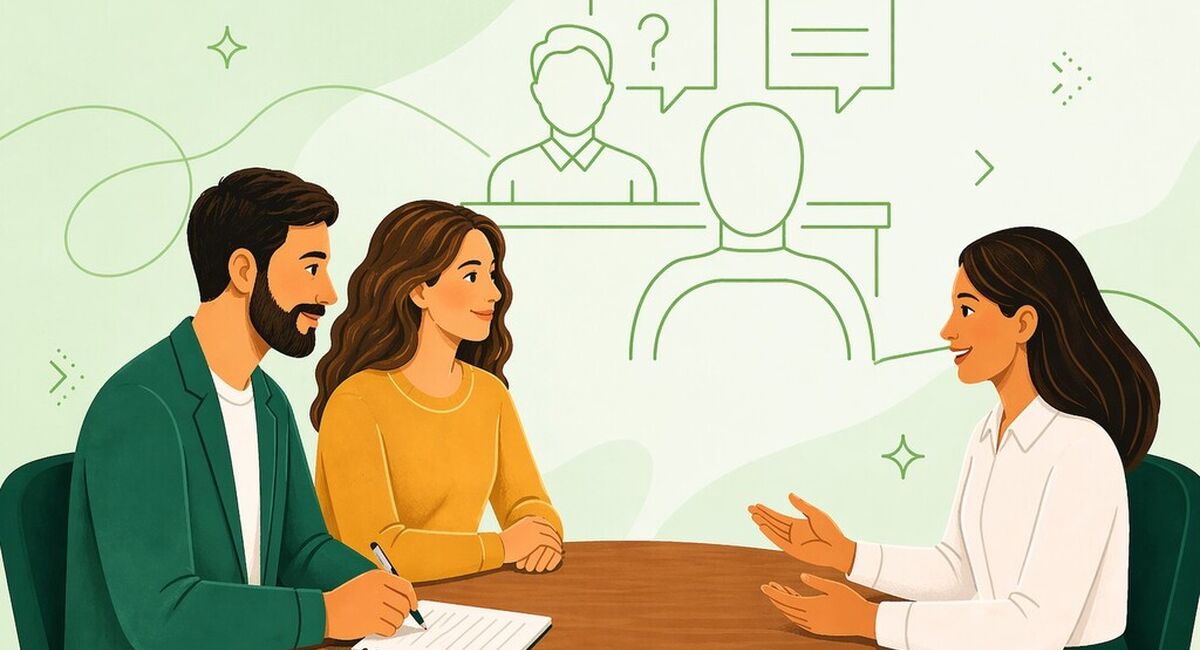 I et lederintervju vurderes du ikke bare på svarene dine – men på hvordan du stiller spørsmål og hva det avslører om din lederforståelse. (illustrasjon: istock.com)