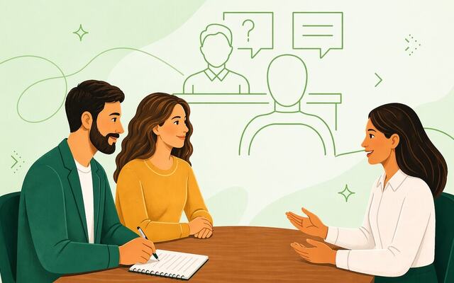 I et lederintervju vurderes du ikke bare på svarene dine – men på hvordan du stiller spørsmål og hva det avslører om din lederforståelse. (illustrasjon: istock.com)