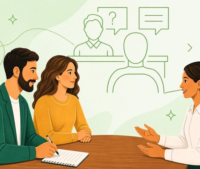 I et lederintervju vurderes du ikke bare på svarene dine – men på hvordan du stiller spørsmål og hva det avslører om din lederforståelse. (illustrasjon: istock.com)