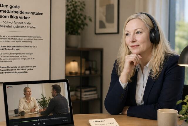 Bonnie V. R. Doktor: Det avgjørende er ikke hva som blir sagt i samtalen, men hva du som leder faktisk gjør etterpå. (Foto: privat)