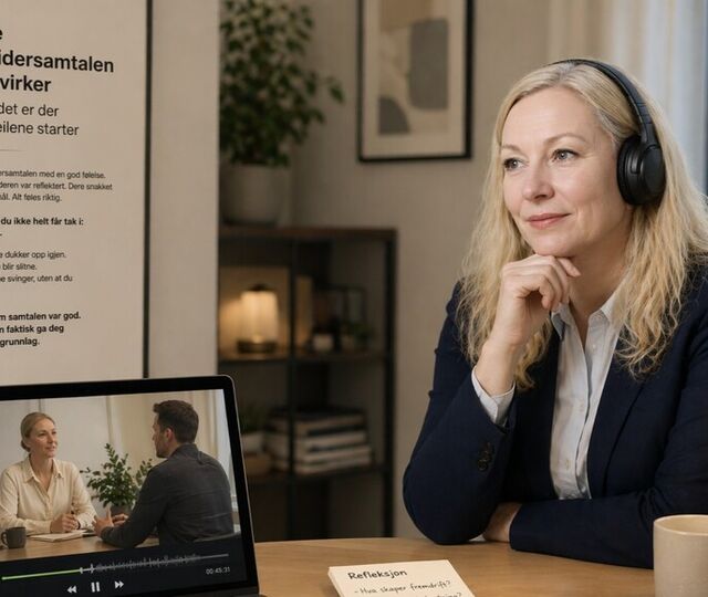 Bonnie V. R. Doktor: Det avgjørende er ikke hva som blir sagt i samtalen, men hva du som leder faktisk gjør etterpå. (Foto: privat)