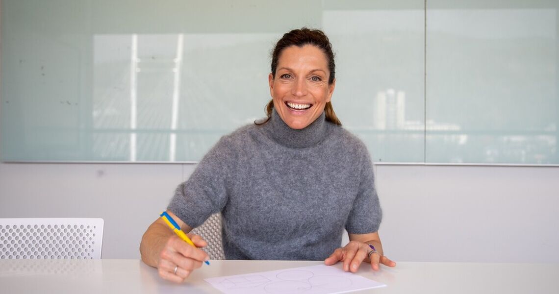 Elke Rønningen: Det er ikke perfeksjonen som bygger tillit, det er innsatsen bak ordene. (Foto: USN)