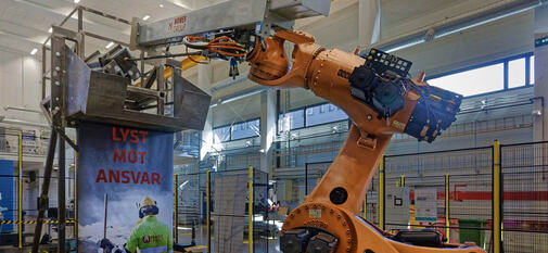 Robot skal gjøre smelteverk mer effektive og bærekraftige