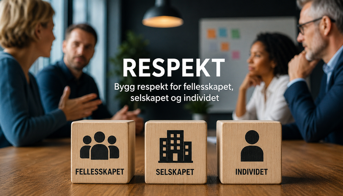 Respekt formes ikke av hva som står i verdidokumentet, men av hva ledere aksepterer og forsterker i hverdagen.