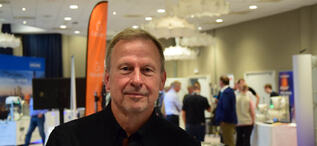 Rolf Skatvedt på konferansen Global Flow Measurement Workshop, en arena han har vært engasjert i over flere år. Rolf Skatvedt, Total Fiscal Metering