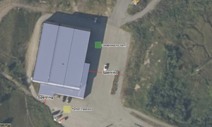 Sperringer rundt idrettshall Sperringer rundt idrettshall