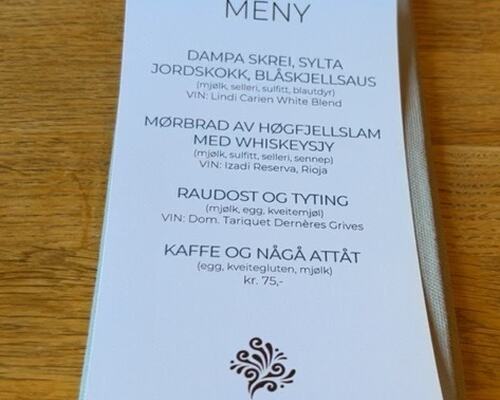 Brimibue meny