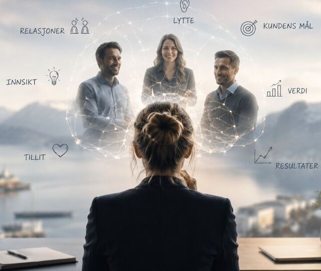De beste selgerne skiller seg ofte ut gjennom små forskjeller i atferd, kommunikasjon og kundeinnsikt. Nå gjør AI det mulig å gjøre denne kompetansen synlig og tilgjengelig for flere i organisasjonen. De beste selgerne skiller seg ofte ut gjennom små forskjeller i atferd, kommunikasjon og kundeinnsikt. Nå gjør AI det mulig å gjøre denne kompetansen synlig og tilgjengelig for flere i organisasjonen.