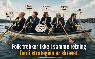 Bildetekst Når fremtiden er uklar, blir lederens viktigste oppgave å skape retning som gir mennesker trygghet, forståelse og handlekraft. Bildetekst Når fremtiden er uklar, blir lederens viktigste oppgave å skape retning som gir mennesker trygghet, forståelse og handlekraft.