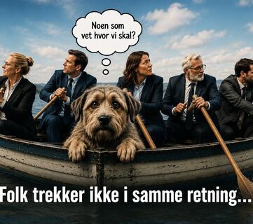 Når fremtiden er uklar, blir lederens viktigste oppgave å skape retning som gir mennesker trygghet, forståelse og handlekraft. Når fremtiden er uklar, blir lederens viktigste oppgave å skape retning som gir mennesker trygghet, forståelse og handlekraft.