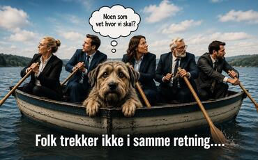 Når fremtiden er uklar, blir lederens viktigste oppgave å skape retning som gir mennesker trygghet, forståelse og handlekraft. Når fremtiden er uklar, blir lederens viktigste oppgave å skape retning som gir mennesker trygghet, forståelse og handlekraft.