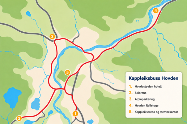 Rute kappleiksbuss