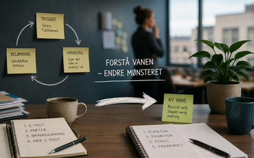 Gamle arbeidsvaner forsvinner sjelden av seg selv. Varig endring starter når ledere forstår hvorfor medarbeidere velger den samme løsningen – igjen og igjen.