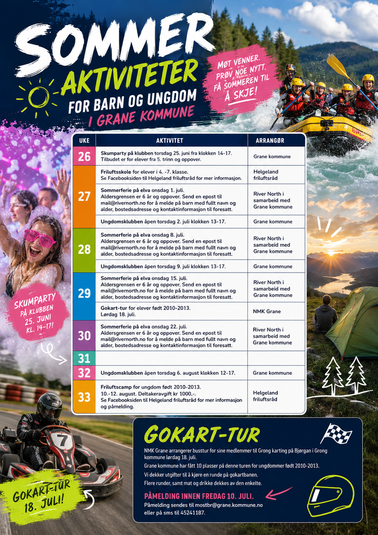 sommeraktiviteter