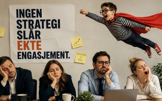 Resultater starter med mennesker som ønsker å bidra – ikke bare med planer og mål.