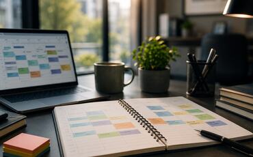 Kalenderen er mer enn en oversikt over møter. Brukes den bevisst, kan den bli et av lederens viktigste verktøy for å prioritere riktig, redusere stress og skape rom for det som gir størst verdi. Kalenderen er mer enn en oversikt over møter. Brukes den bevisst, kan den bli et av lederens viktigste verktøy for å prioritere riktig, redusere stress og skape rom for det som gir størst verdi.