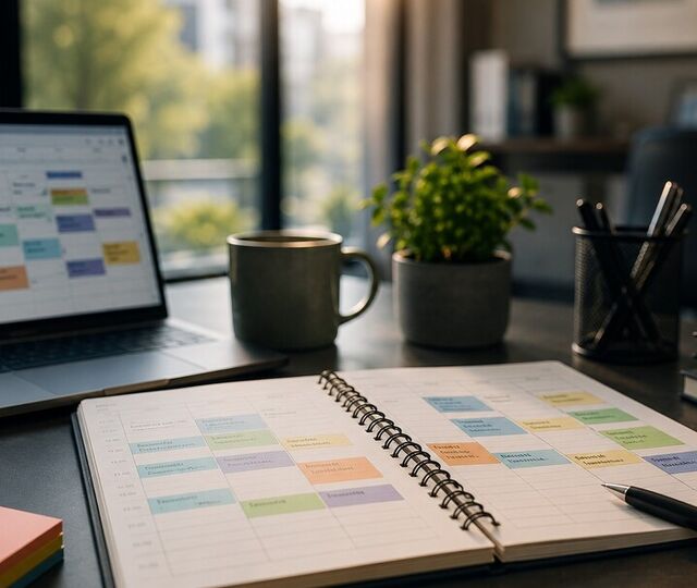 Kalenderen er mer enn en oversikt over møter. Brukes den bevisst, kan den bli et av lederens viktigste verktøy for å prioritere riktig, redusere stress og skape rom for det som gir størst verdi. Kalenderen er mer enn en oversikt over møter. Brukes den bevisst, kan den bli et av lederens viktigste verktøy for å prioritere riktig, redusere stress og skape rom for det som gir størst verdi.